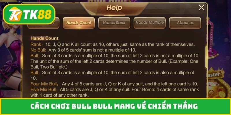Cách chơi bull bull mang về chiến thắng